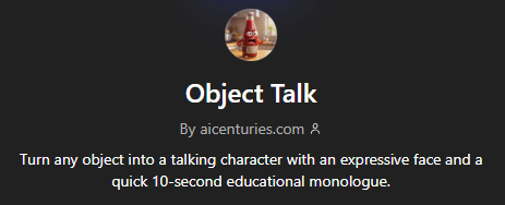 ChatGPT Object Talk MCP